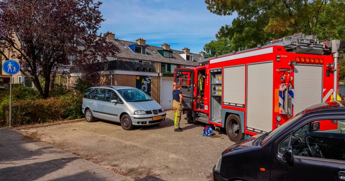 Drooggekookte pan zorgt voor keukenbrand in Amersfoort.