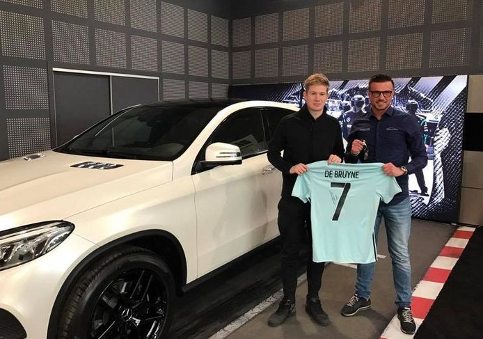 De Bruyne kocht in 2017 in Sint-Pieters-Leeuw deze Mercedes GLE Coupé.