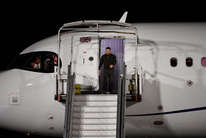 Volodymyr Zelensky à Orly