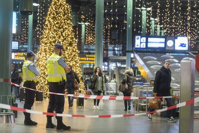 Man half jaar cel in na dreigen op Schiphol