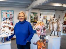 Marjo Mommersteeg (80) kan niet wachten tot de galerie weer open mag