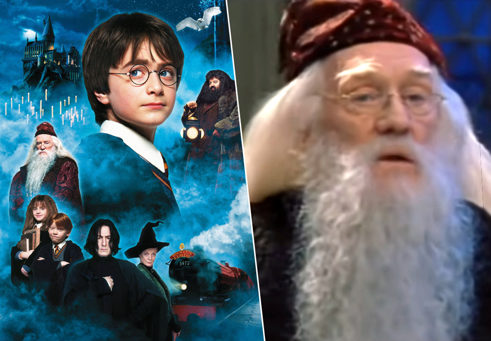 Décédé en 2002, Richard Harris interprétait le rôle de Dumbledore dans le premier film de la saga "Harry Potter".