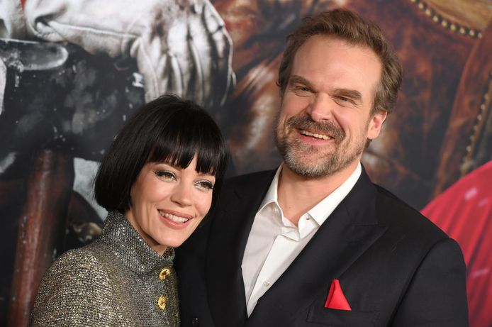 Lily Allen et David Harbour.