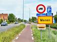 De roekeloze automobilist werd gesnapt in Menen.