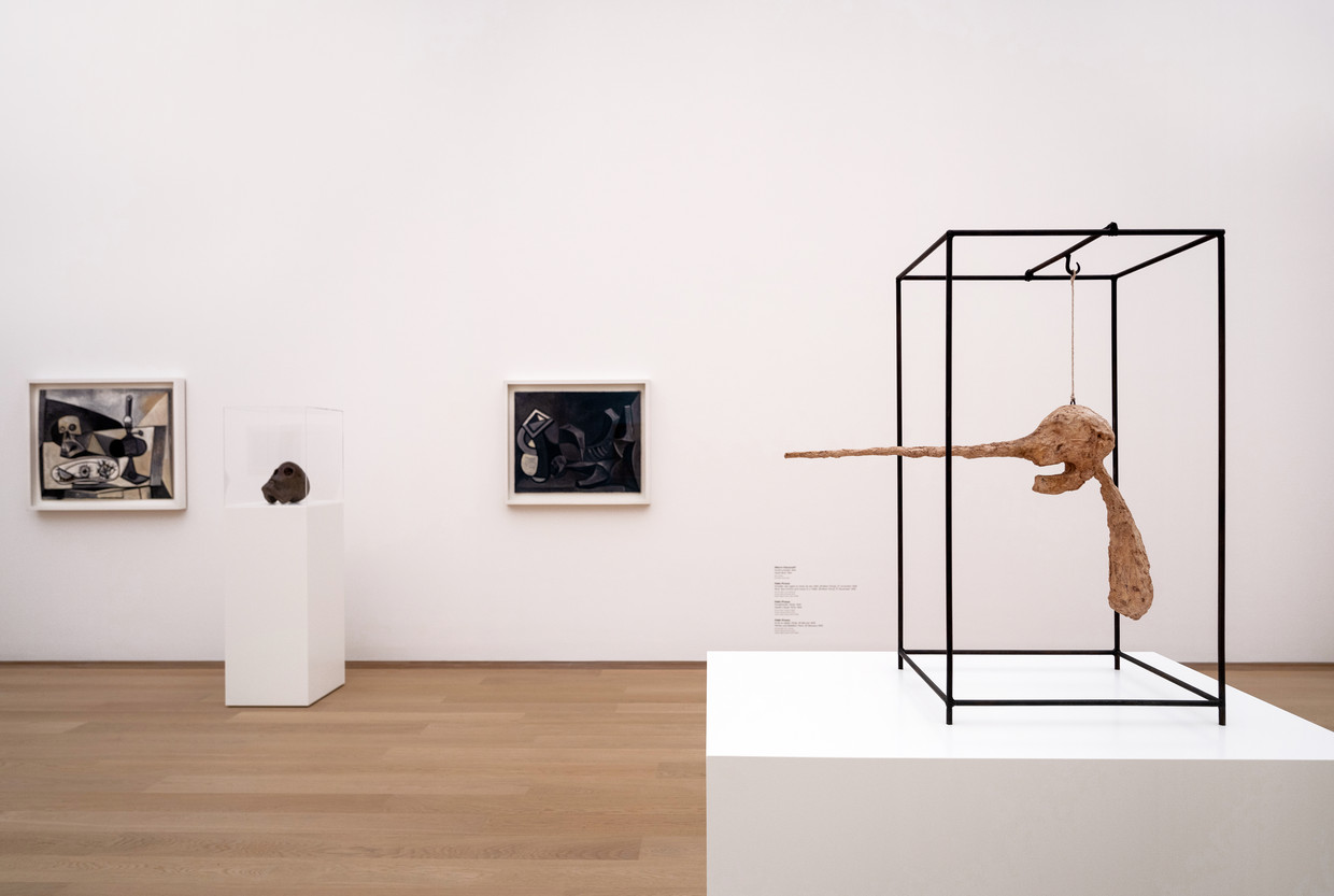 De tentoonstelling Picasso-Giacometti in Museum Voorlinden in Wassenaar.  Beeld Els Zweerink