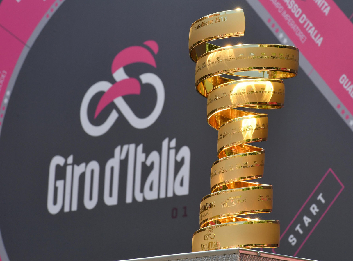 Giro d’Italia start met tijdrit op Sicilië Foto AD.nl