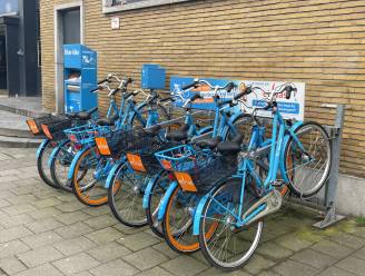 Blue-bike deelfietsen worden steeds populairder in Geraardsbergen