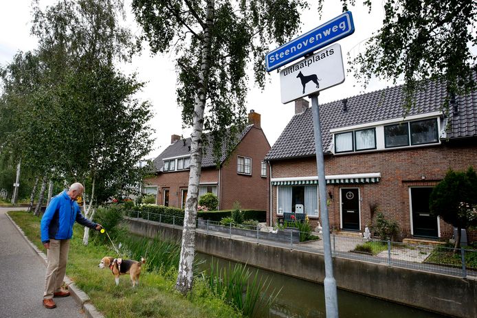 Hondenuitlaatplaats in Schoonrewoerd.