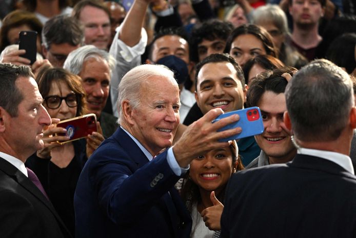 President Joe Biden voert al weken campagne voor zijn partijgenoten die gekozen moeten worden in het Congres.