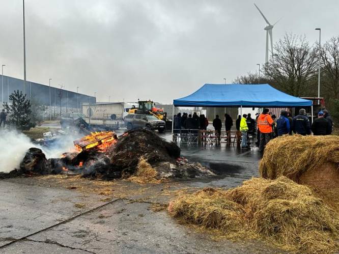 LIVE BOERENPROTEST. Laatste blokkade aan distributiecentrum wordt opgeheven: boeren in Turnhout bereiken akkoord met Aldi
