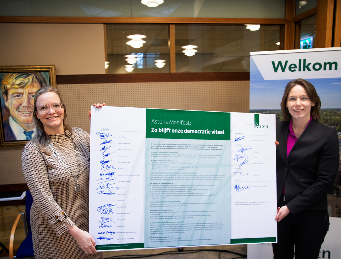 Astens Manifest ondertekend in bijzijn minister: ‘De gemeente Asten ...