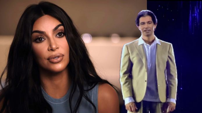 Kim Kardashian kreeg een hologram van haar overleden vader cadeau