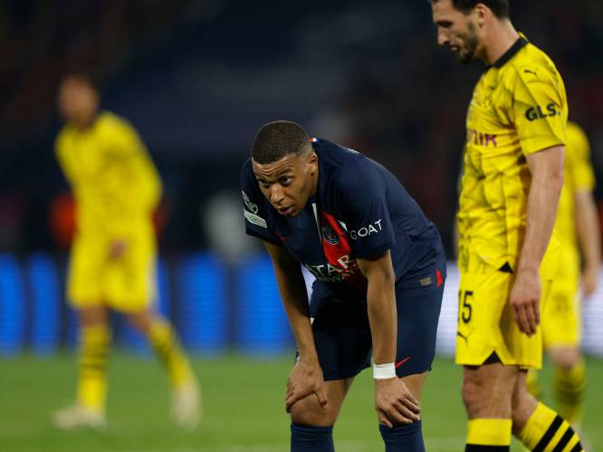 Wéér niks voor Kylian Mbappé en PSG in de Champions League: Dortmund wint ook in Parijs en pakt eerste finaleticket