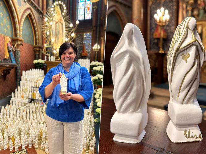 Waarom Els (55) met liefst 1.200 Mariabeeldjes neerstrijkt in Oostakker-Lourdes: “Ik heb speciaal een bestelwagen gekocht om alles rond te voeren”