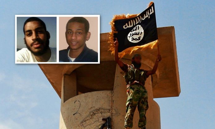 Alexanda Kotey, left, and El Shafee Elsheikh were the last two members of the cell