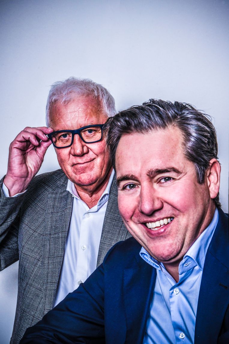 Vincent Mannaert: 'Met Nieuwjaar stonden we 12 punten achter, maar het is toch gelukt om kampioen te spelen. We weten hoe zo'n sprint aan het eind van een lang seizoen werkt.' Beeld Koen Bauters