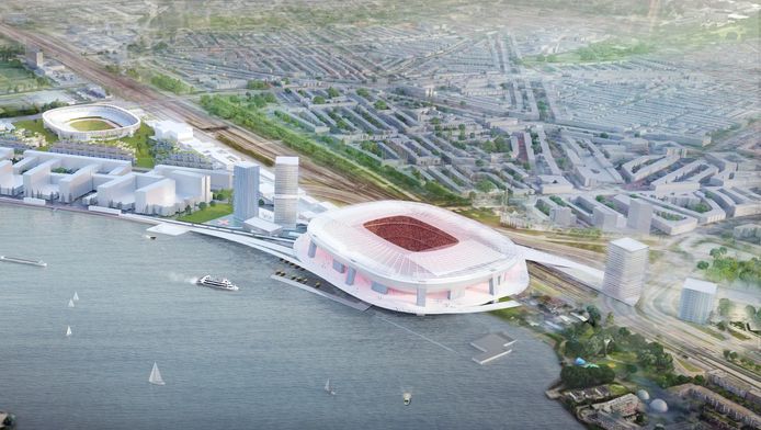 Nieuw Feyenoord Stadion Wordt Het Gezicht Van Rotterdam Rotterdam Ad Nl