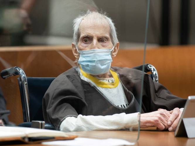 Amerikaanse miljonair Robert Durst (78) veroordeeld tot levenslang voor moord