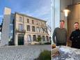 De dokterswoning in de Gentsestraat is prachtig gerenoveerd tot architectenbureau Vandamme-Vandeputte.  Rechts zien we architecten Hans Van Damme en Benoit Vandeputte.