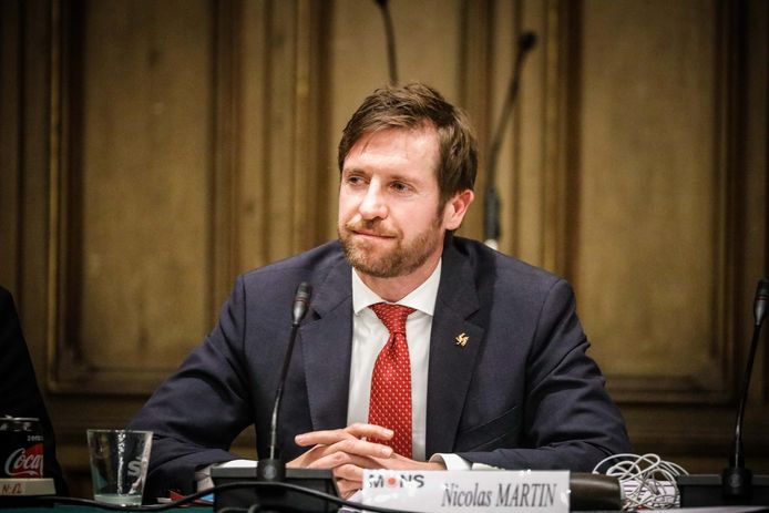 Le nouveau de Mons Nicolas Martin (PS).