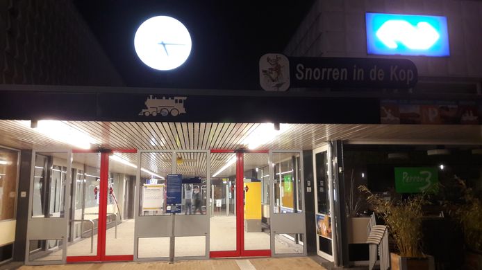 Het NS-station in Steenwijk.