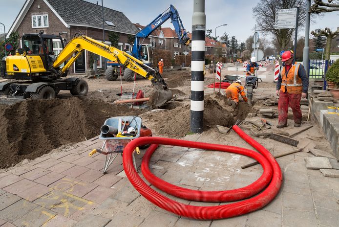 Enkele jaren geleden werd het riool in de Taalstraat vervangen. De Taalstraat is een van de oudste straten van Vught.
