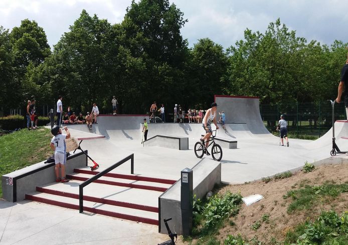 Wetteren vond onder meer inspiratie in het skatepark van Lokeren.