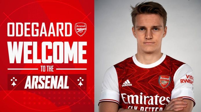 Martin Odegaard gaat voor Arsenal spelen.