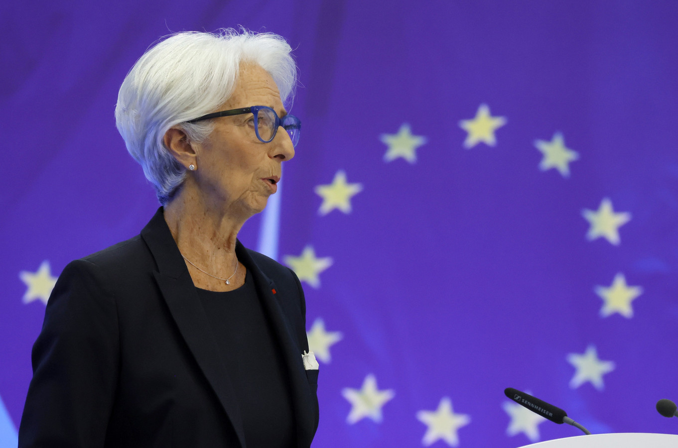 President Christine Lagarde van de Europese Centrale Bank