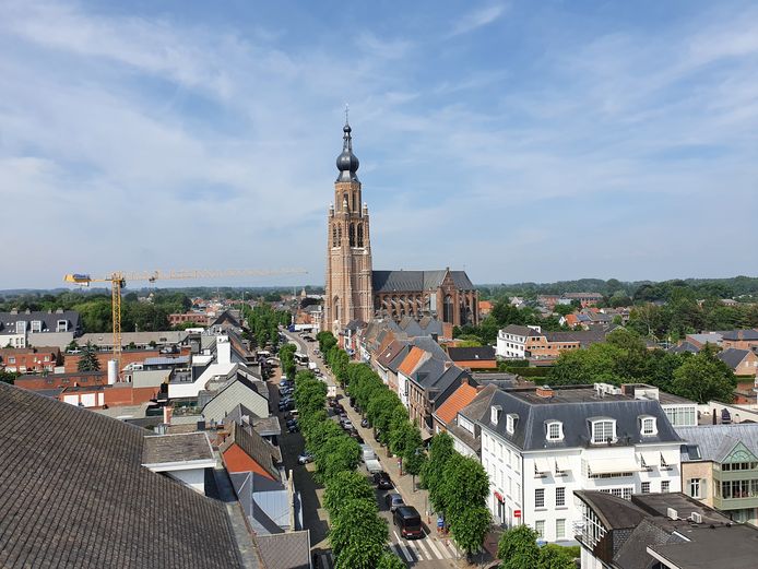Sint-Katharinakerk - luchtbeelden - Hoogstraten
