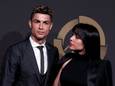 Cristiano Ronaldo en Georgina Rodriguez op archiefbeeld.