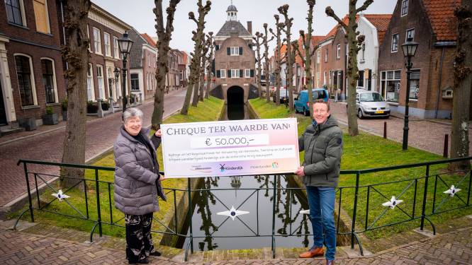 Cheque van 50 mille voor herinrichting museum Nieuwpoort: ‘We zijn hier heel gelukkig mee’