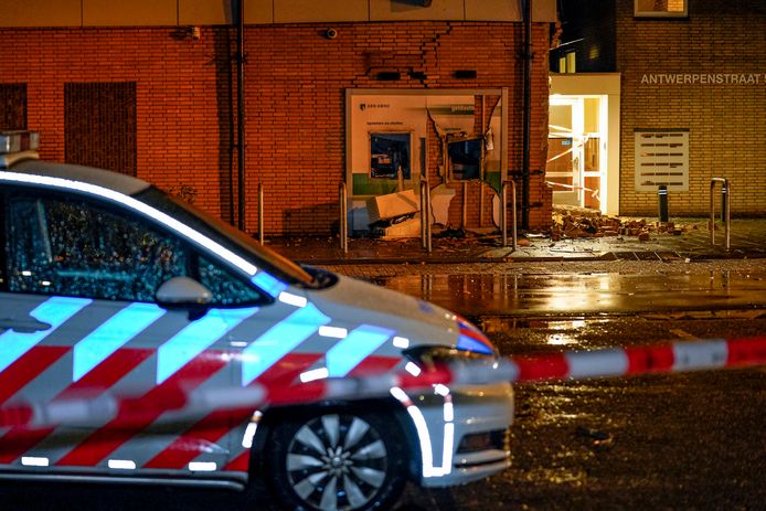 Plofkraak bij de ABN AMRO in Breda