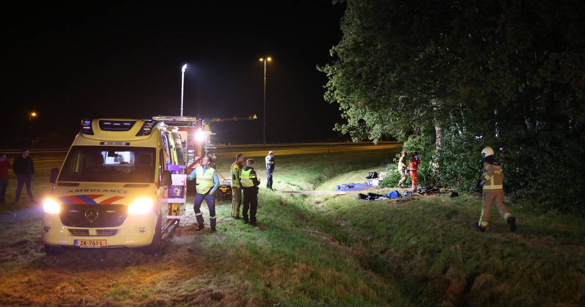 Ernstig ongeluk op A50 bij Epe, afrit afgesloten.
