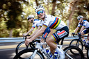 Remco Evenepoel in Argentinië.