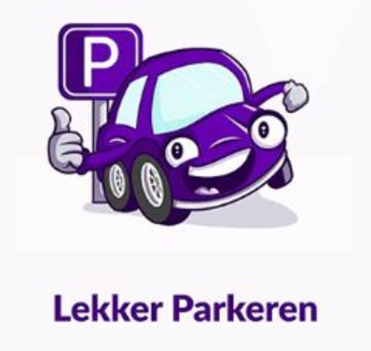 Logo van parkeerapp Lekkerparkeren.nl