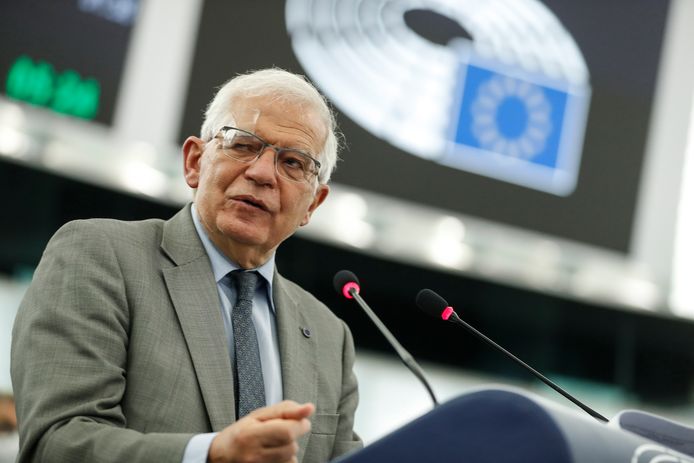 Josep Borrell, de hoge vertegenwoordiger voor Buitenlandse Zaken van de EU