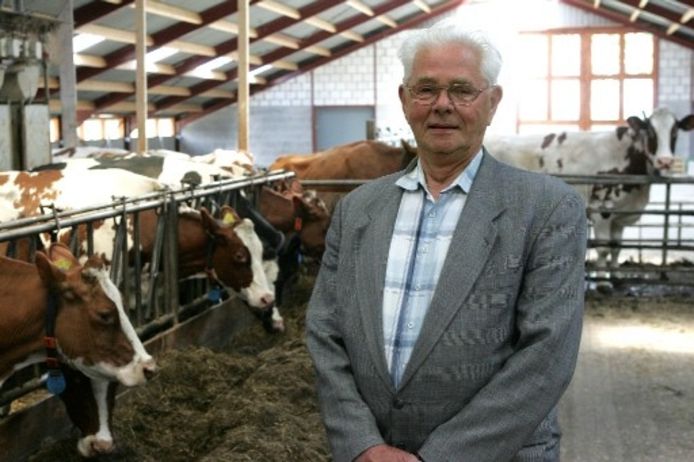 Johan van Dorsten, hier op een foto uit 2006, is 93 jaar geworden.