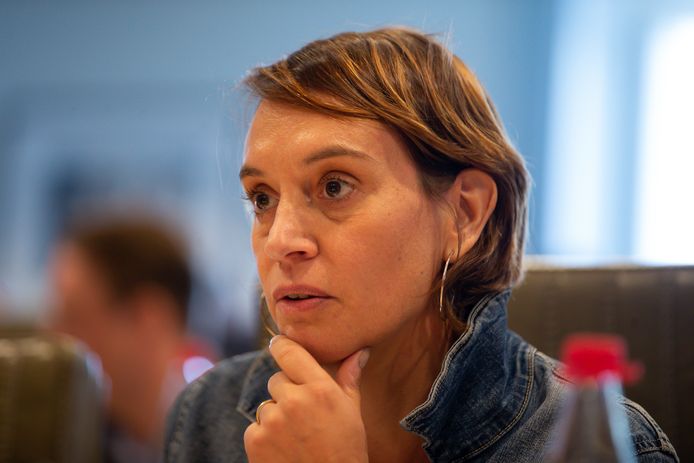Elisabeth Meuleman (Groen). (10/10/2019)