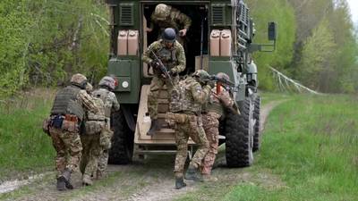 KIJK. Zo bereiden Oekraïense soldaten zich voor op het tegenoffensief