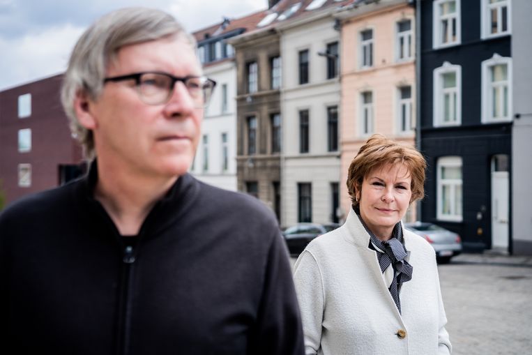 Dirk Verhofstadt en Annie Van Paemel. Beeld Wouter Van Vaerenbergh