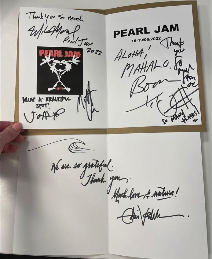 Pearl Jam bij La Butte aux Bois.