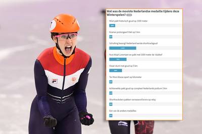 Plak van 'stuiterbal' de mooiste van de Spelen