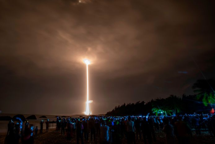 De verkenner was vorige week gelanceerd vanuit het Wenchang Space Center op het zuidelijke eiland Hainan.