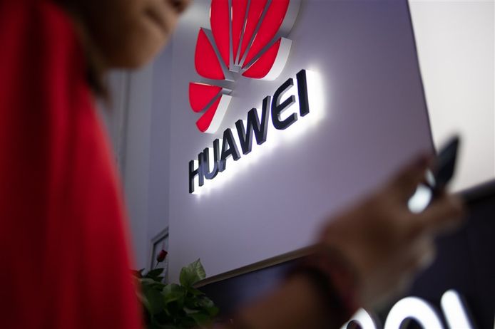 Logo van Huawei.