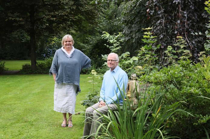 Wilma Schrover en Leo Bisschops in Best.