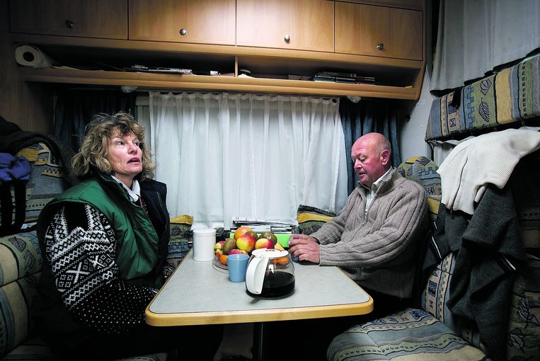 Een beroemde klokkenluider, Ad Bos, zat financieel aan de grond en belandde in een caravan. Later werd hij gecompenseerd. Beeld Guus Dubbelman / de Volkskrant