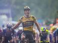 La première étape pour Christophe Laporte, Jumbo-Visma déjà à la fête sur le Dauphiné.