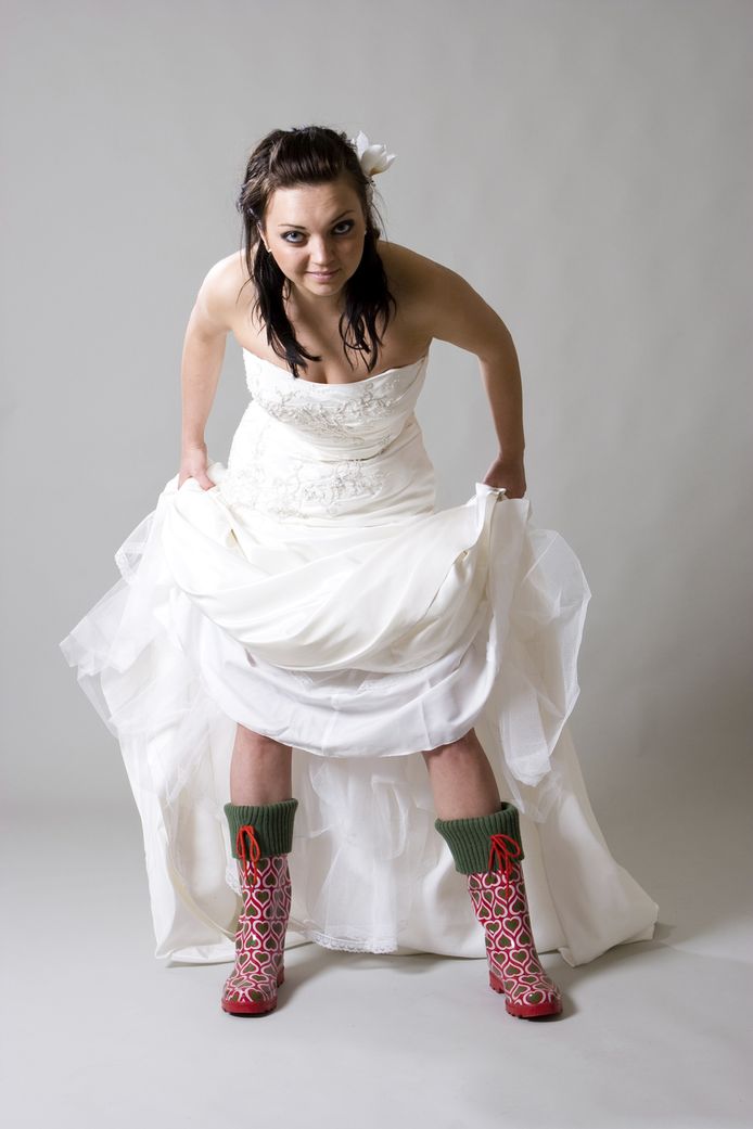 Tenue discount mariage pluie