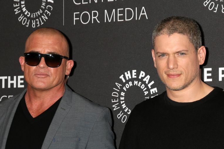 Dominic Purcell en Wentworth Miller. Beeld BrunoPress/PhotoShot